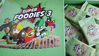 Super Foodies 2021 serie 3 apriamo 10 bustine Parte 2 NO AUDIO [upl. by Enelrae610]