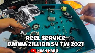 SERVICE  DAIWA ZILLION SV TW 2021 [upl. by Coffey]