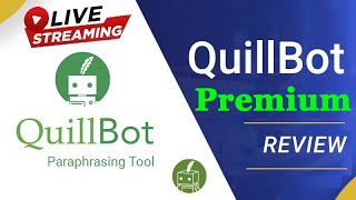 QuillBot Review Live ✔  How to Create QuillBot Account Step By Step  Web Tech [upl. by Imuy]