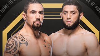 ROBERT WHITTAKER VS IKRAM ALISKEROV  FIGHT PREDICTION [upl. by Amada257]