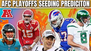 Predicting The AFC Conference Playoffs Seeding For The 2023 NFL Season [upl. by Eiramik]