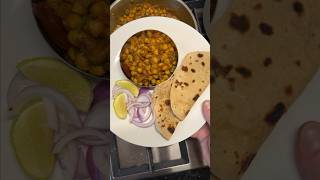 Chickpea Curry and Roti Vegan cooking indian cooking [upl. by Auj86]