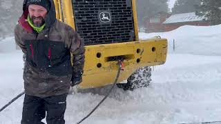 Snowed in… Mammoth Lakes CA snow country life [upl. by Clougher676]