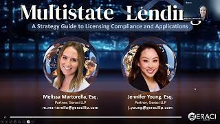 Webinar Multistate Lending A Strategy Guide to Licensing Compliance and Applications [upl. by Tranquada649]