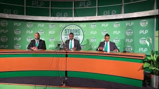 PLP Announce Candidates Dr Ernest Peets amp Curtis Richardson Aug 31 2020 [upl. by Haland]