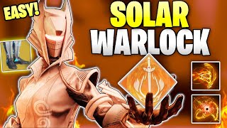 This Solar Warlock Build Makes PvP EASY Survivability KING  Destiny 2 Warlock Build [upl. by Ecnal]