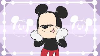 Moestep Meme  Mickey Mouse Flipaclip [upl. by Kroy573]