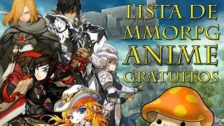 Lista de MMORPG Anime [upl. by Petrie]