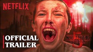 Stranger things season 05 first look trailer  A Netflix series  2025 [upl. by Arbba]