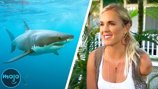 20 Most Horrific RealLife Shark Attacks [upl. by Aeli484]