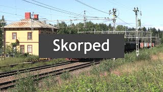 Tåg vid Skorped 2023 [upl. by Enirehtak191]