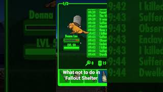 WHOOPS  Dead Dweller  What not to do in Fallout Shelter [upl. by Brittaney959]