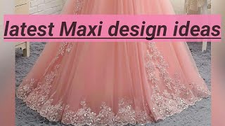 long Maxi dress designs 2020Maxi dress ideaslong Flowy Maxi DesignsHow to design maxi [upl. by Ainslie]