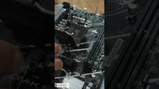 HOW TO INSTALL i7 12700 CPU TO ASUS B760MK D4 Motherboard philippines pcgaming [upl. by Salokkin223]