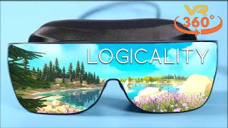 Logicality VR 360° 4K [upl. by Ahsiniuq]