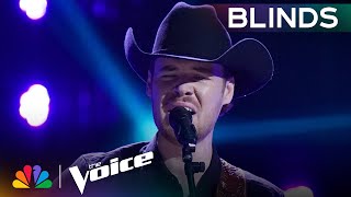 Tate Renner Performs quotHurricanequot and Electrifies the Stage  The Voice Blind Auditions  NBC [upl. by Jahdiel]