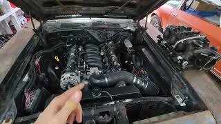 Swapping From A Truck Intake To A Car Intake On A Gen 3 LS Engine [upl. by Annaoj]