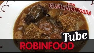 ROBINFOOD  Callos con pata y morro a la vizcaína [upl. by Dierolf]