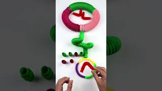 Creative super relaxing pop tube satisfying asmrsounds satisfyingvideo relaxing creative funny [upl. by Ayekram]