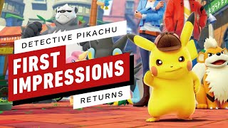 Detective Pikachu Returns  All Bosses amp Ending [upl. by Ferne872]