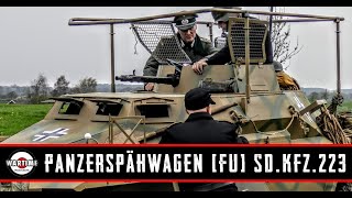 WW2 German vehicle Leichter Panzerspähwagen Fu Sd Kfz 223 [upl. by Dzoba]