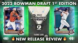 Opening 2022 Bowman Draft 1st Edition Hobby ⚾ 🔥 2022 Bowman Draft 1st Edition Hobby NEW RELEASE [upl. by Nettirb297]