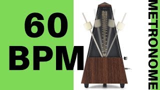 60 BPM Metronome Donner DPM 1 Click Track 60 Beats Per Minute [upl. by Yeo213]