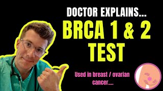 Doctor explains BRCA1 amp BRCA2 genetic testing for inherited breast and ovarian cancer [upl. by Adnwahsar]