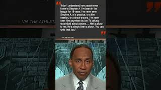 Stephen A RESPONDS to Kevin Durant calling him a ‘clown’ 👀 shorts [upl. by Eilujna385]