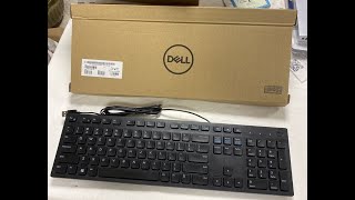 Unboxing Of Dell KB216 Wired Keyboard Price 499Rs [upl. by Yzzo]