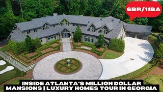 Top Luxury Mansions in Atlanta  Million Dollar Homes for Sale in Georgia [upl. by Supple]