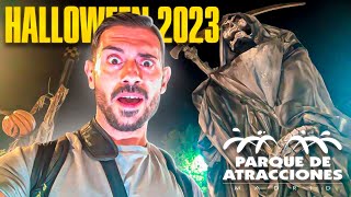 Así es HALLOWEEN en PARQUE DE ATRACCIONES DE MADRID 2023 [upl. by Hildagarde593]