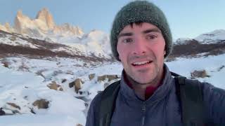 El Chalten and Mount Fitz Roy in the winter [upl. by Enitsed736]