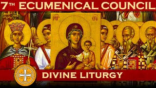 7th Ecumenical Council Sunday Greek Orthodox Divine Liturgy of Saint John Chrysostom 10152023 [upl. by Atiluj]