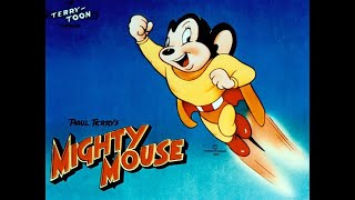 Terrytoons Paul Terry Mighty Mouse 1948 The Feuding Hillbillies [upl. by Naanac]