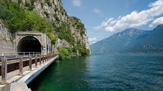 Strada della Forra  Trémosine  Lac de Garde  Italie [upl. by Wilkey]