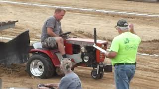 Hookstown Fair garden tractor pull 09 [upl. by Cindra]