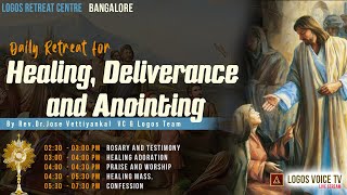 Daily Retreat for Healing Deliverance and Anointing  03January 2024  Logos Retreat Centre [upl. by Jorey]