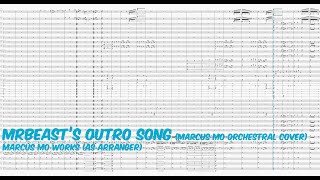 MrBeast’s Outro Song Orchestral ver MuseScore Studio [upl. by Newmann]