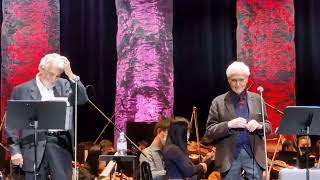 Plácido Domingo sound check with José Carreras  Tokyo 2023 [upl. by Phare]