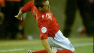 Michael Owen injury England Vs Sweden 20062006 [upl. by Ulani]