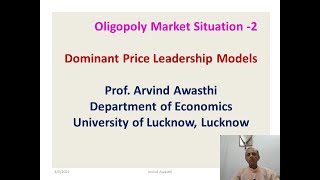 Oligopoly  Dominant Price Leadership Model [upl. by Annahgiel945]