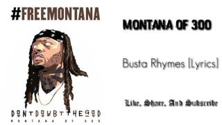 Montana of 300  COCO LYRICS [upl. by Nitram]