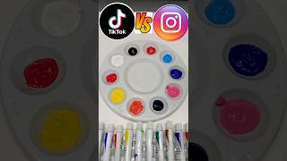 What do mixed TikTok amp Instagram colors make satisfying asmr colormixing shorts [upl. by Barbi]