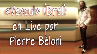 Vesoul Jacques Brel en live par Pierre Béloni [upl. by Wengert]