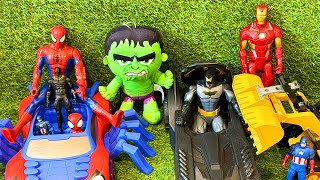 Spider Man action doll Marvel popular toy collection Marvel toy unboxing Ironman Hulk Batman [upl. by Eiramasil933]