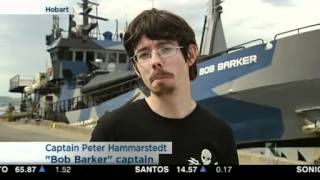 Sea Shepherd celebrates antiwhaling victory [upl. by Suzi]