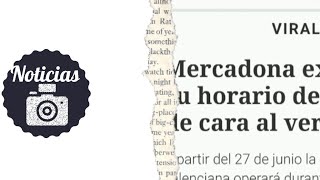 Mercadona cambia su horario para verano 2022 mercadona mercadonanoticias [upl. by Nealon]