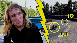 CADE seguendo la R6 Race  Extra Tutorial Insta360 Go2 nel casco [upl. by Frieda]