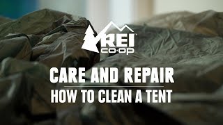 How to Clean a Tent  REI [upl. by Shute]